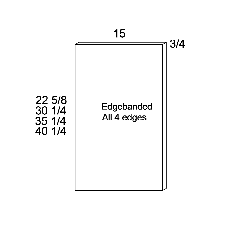 Wall overlay panel diagram