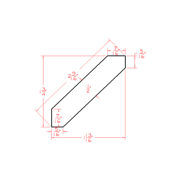 RIDGE-ACM8:CUT84 cabinet specification diagram