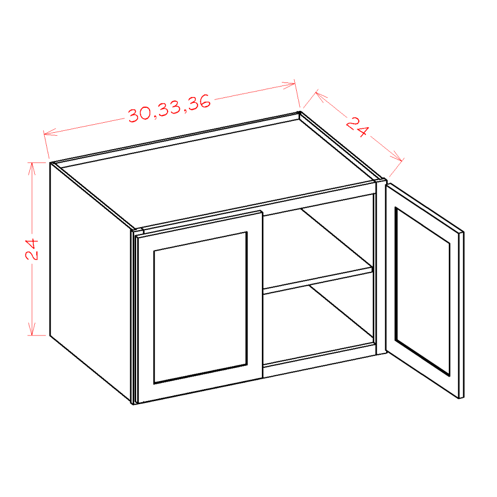 OM-W302424 cabinet diagram