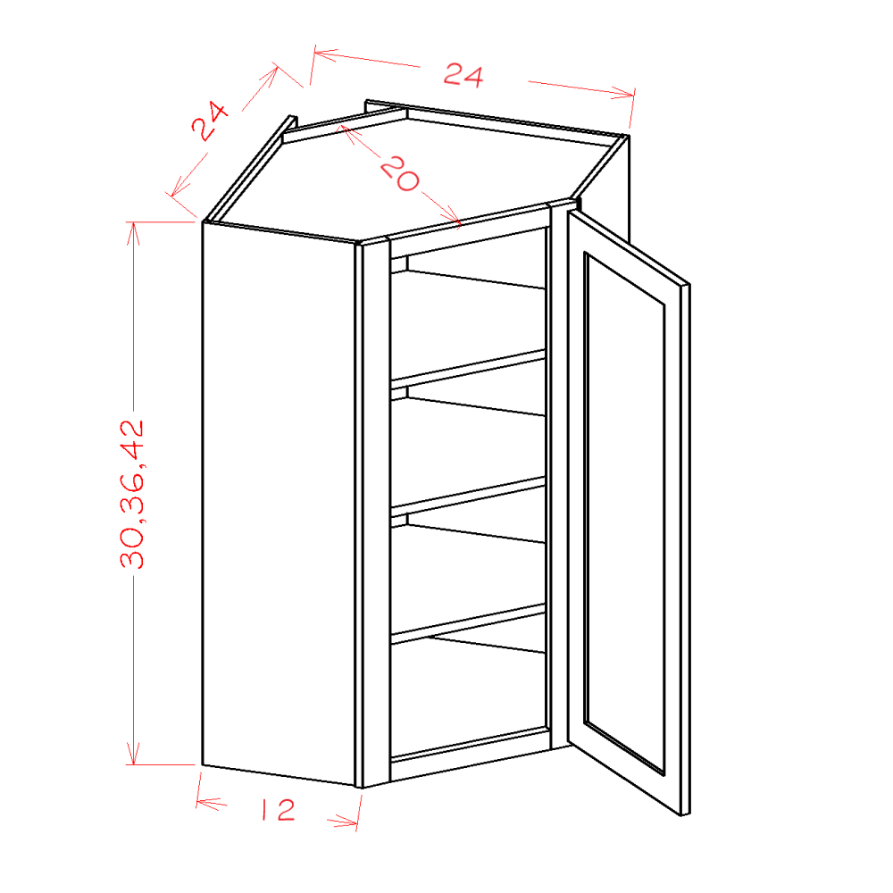 EW-DCW2430 cabinet diagram