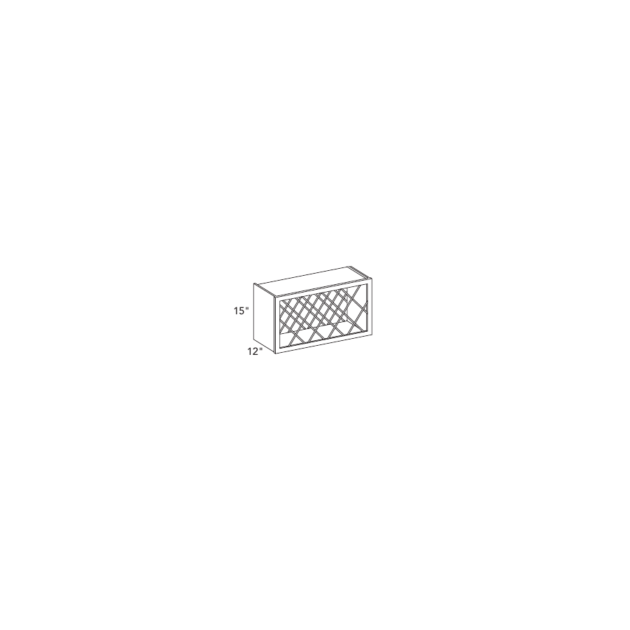 SS-WRC3015 cabinet accessory dimension diagram