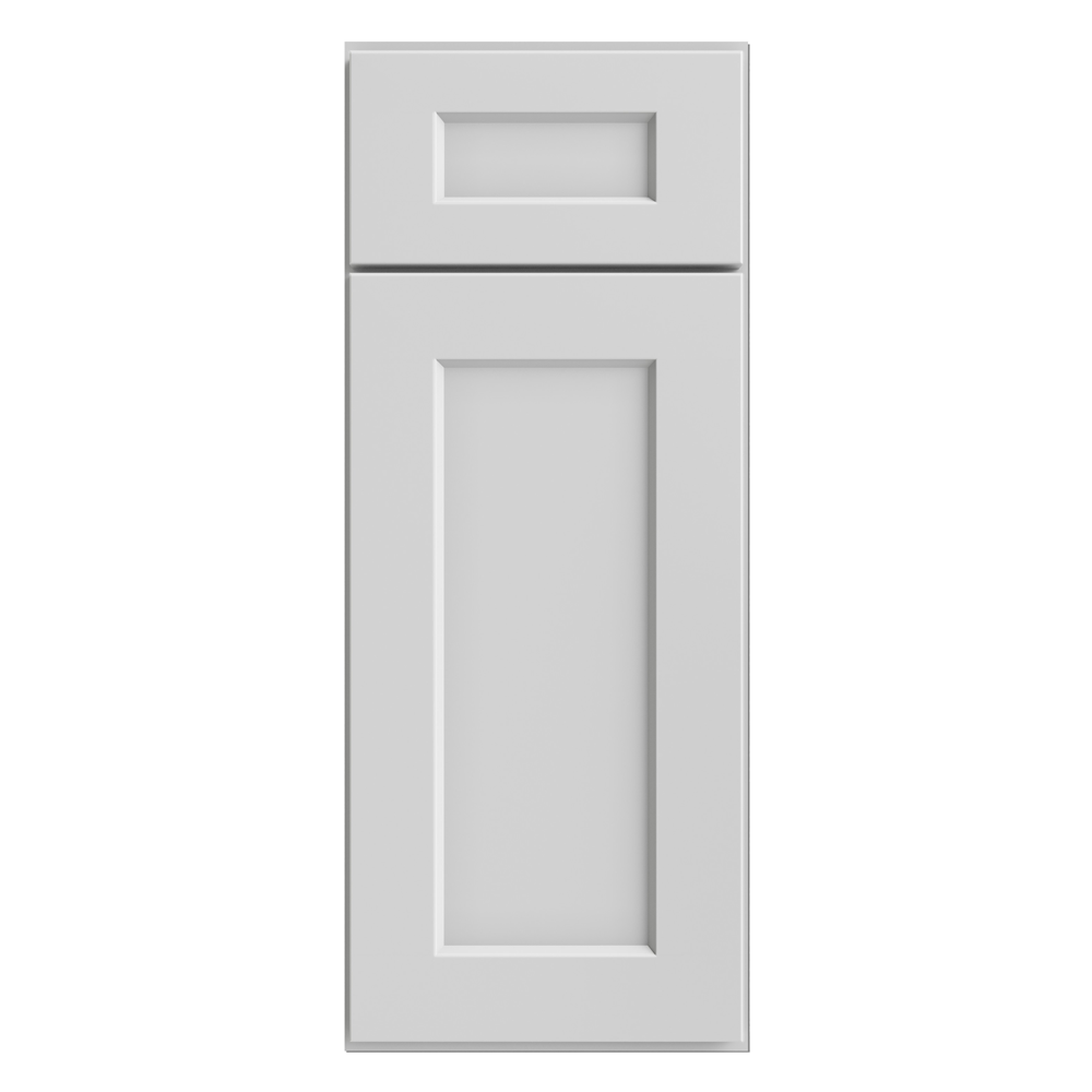 Shaker White B12 display front diagram, SW-B12-DisplayFront