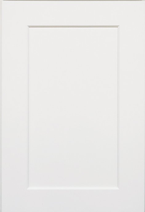 Sample Door cabinet diagram, Shaker White SW-SAMPLE DOOR