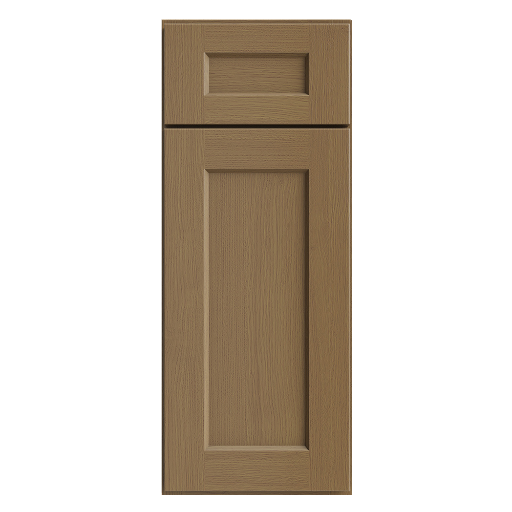 Shaker Essence Oak B12 Display Front - 12"W x 30"H x 1-1/2"D diagram