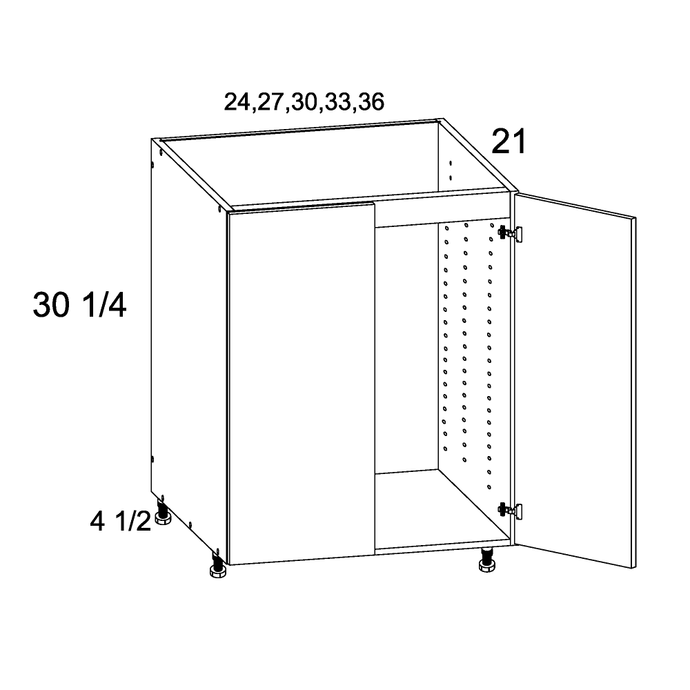 Cabinet diagram — Vanity Cabinet - VSB27FH