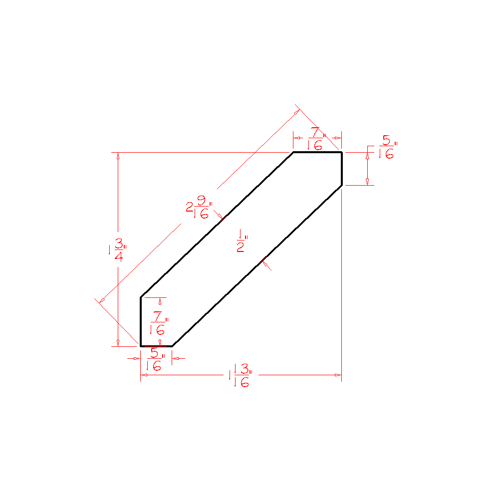 Toffee-ACM8:Cut84 dimension diagram