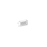 SS-WRC3015 cabinet accessory dimension diagram