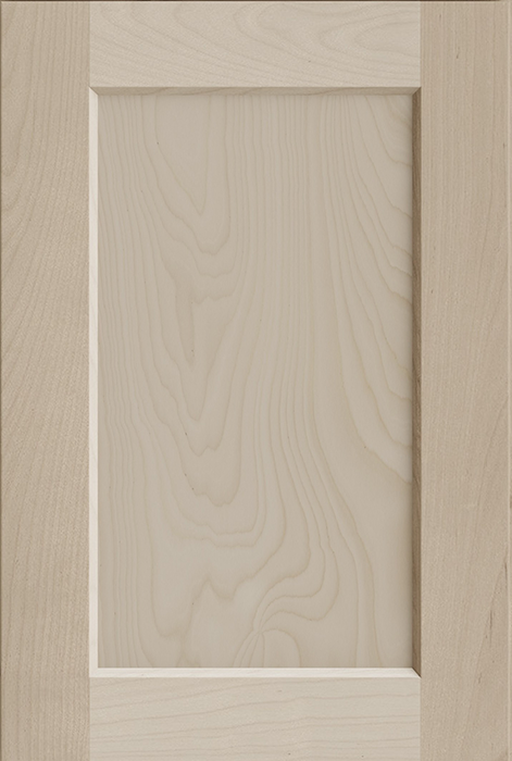 Shaker Unfinished sample door diagram